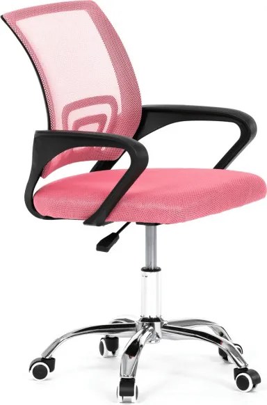 Detská otočná stolička ružová KA-L103 PINK