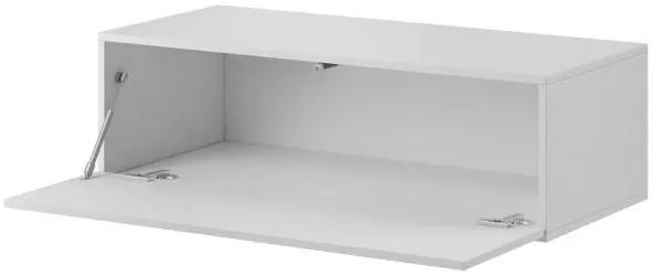 Televízny stolík Cama VIGO SLANT 100 biela/biely lesk