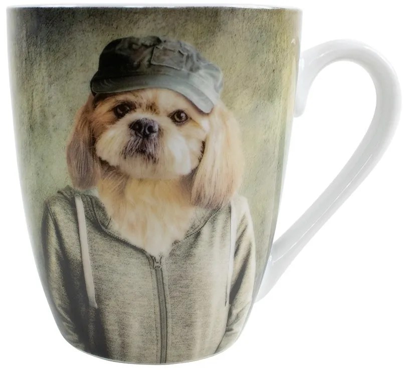 Porcelánový hrnček mr. Dog- 11,5 * 8,5 * 10cm - 0,4l