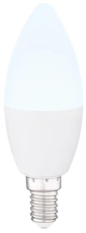 Múdra stmievateľná LED žiarovka s RGB funkciou Globo, E14, 4,5W