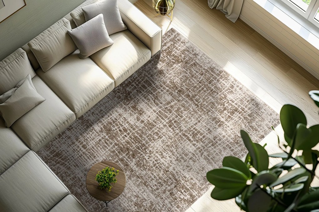 Obsession, Kusový koberec Bella 235 Taupe, 160x230, šedá, chodba / predsieň