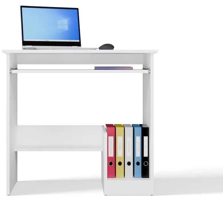 Písací stôl Rosa 80 cm biely