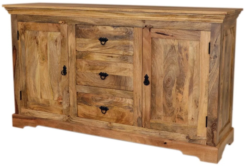 furniture-nabytek.cz - Komoda veľká z masívneho manga 160x90x45