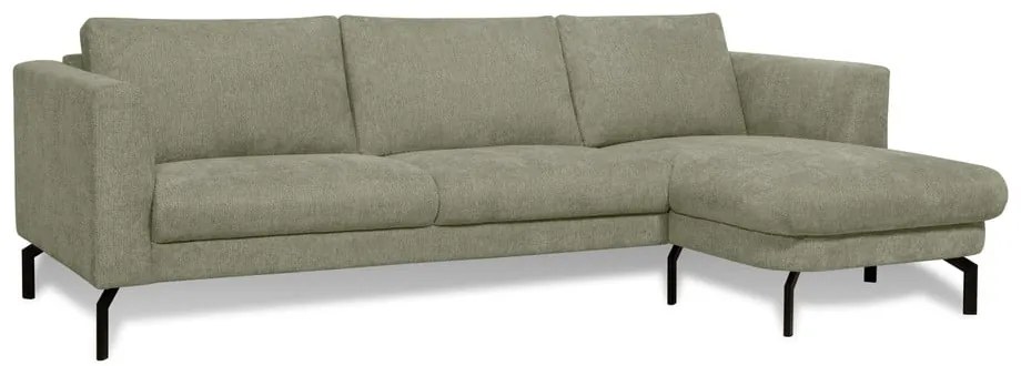 Svetlozelená rohová pohovka (pravý roh) Gomero – Scandic