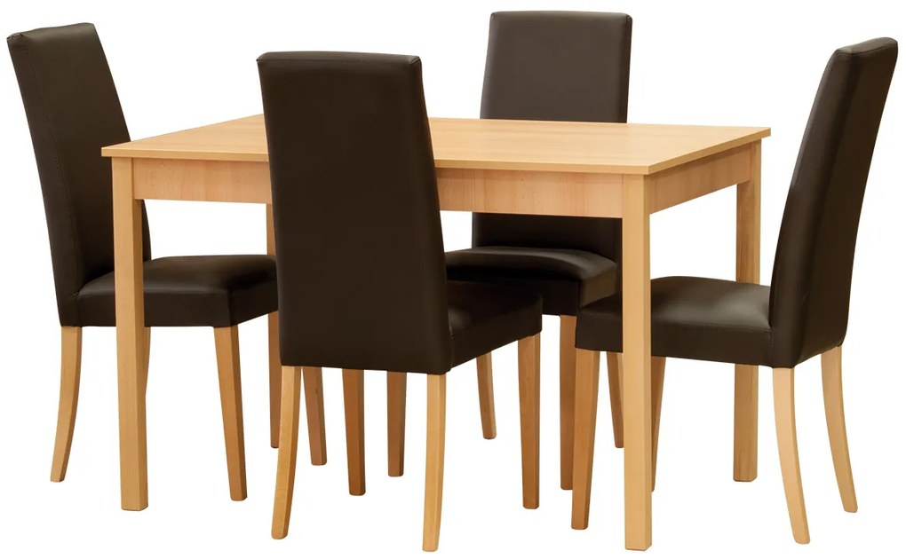 Stima stôl FAMILY rs Odtieň: Tmavo hnedá, Rozmer: 140 x 80 cm