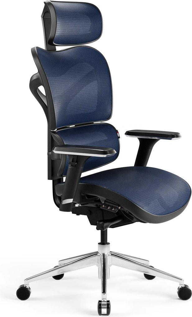 Ergonomické kreslo Diablo V-Commander: Čierno-Modré