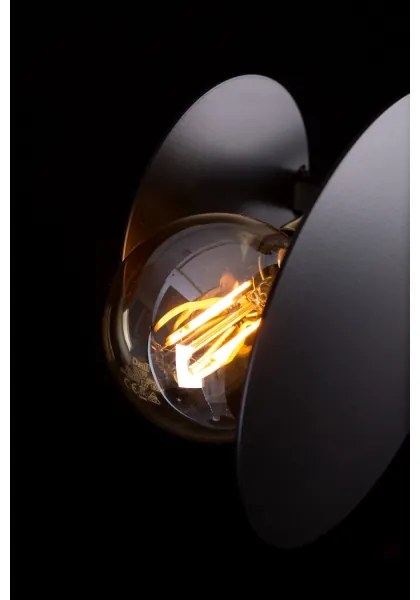 Luster na lanku IDEA 4xE27/15W/230V čierna