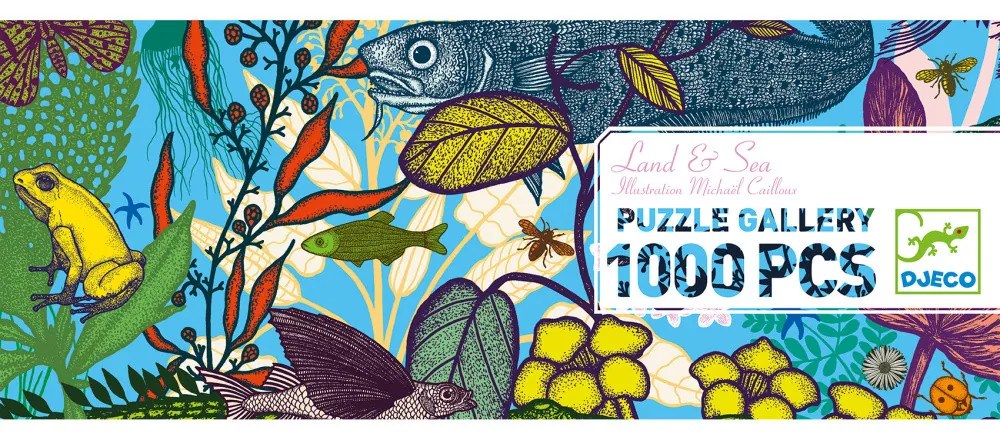 Puzzle - Zem a more - 1000 ks