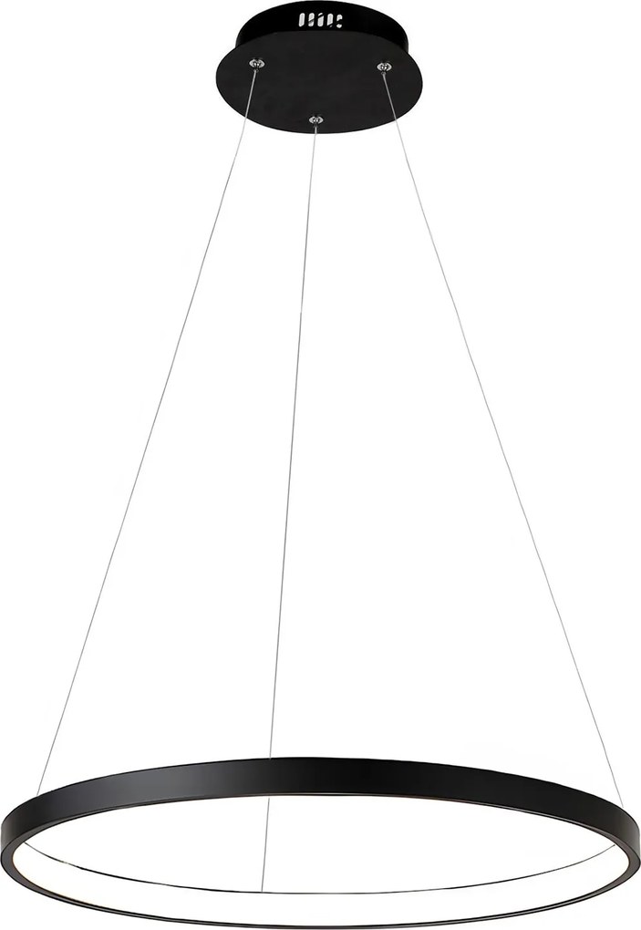 Toolight Toolight, LED stropné svietidlo 40cm, 24W, 3000K, LHJ011-CP, čierna, OSW-60006