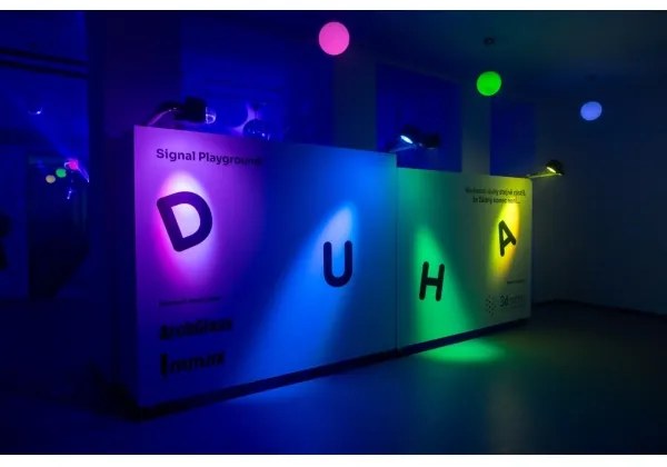 Immax NEO 07724CDO-SADA 3xLED RGB stmievateľná žiarovka GU10/4,8W/230V Wi-Fi Tuya+diaľkové ovládanie