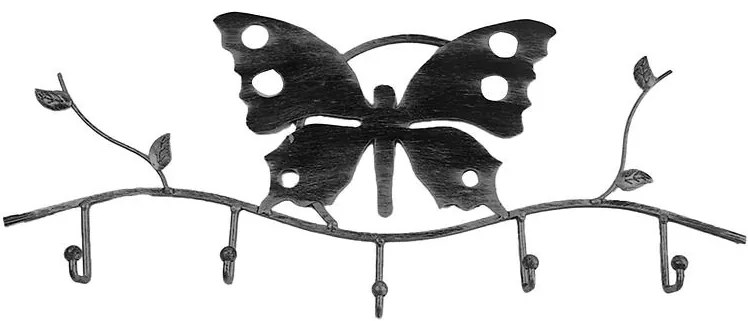 Vešiak motýľ čierny AWW-745/C