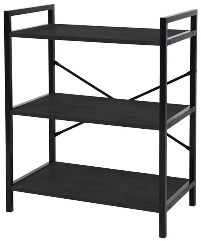 Regál Modesto 31365A(W60) čierna 3T