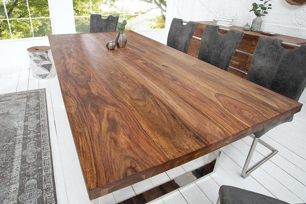 Luxusný jedálenský stôl Flame 200cm masív