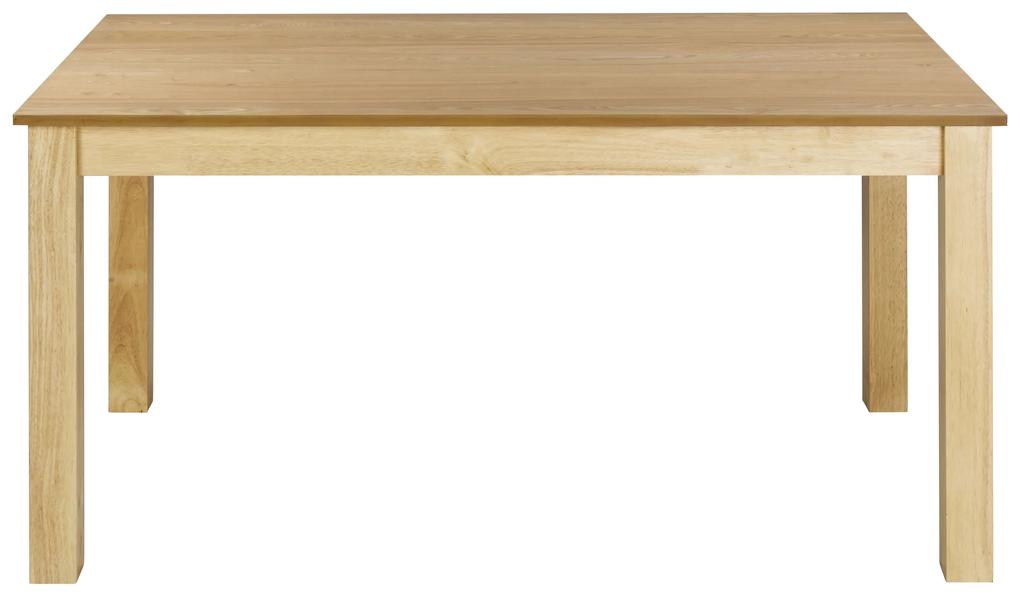 Rozkladací jedálenský stôl 160/240 x 90 cm svetlé drevo MADURA Beliani