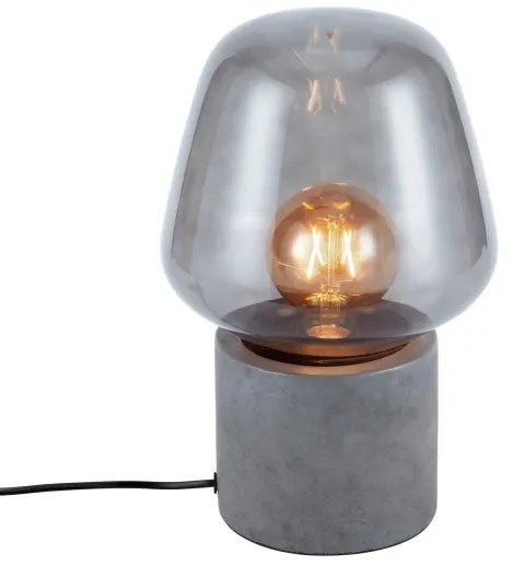 Nordlux - Stolná lampa CHRISTINA 1xE27/25W/230V betón/šedá