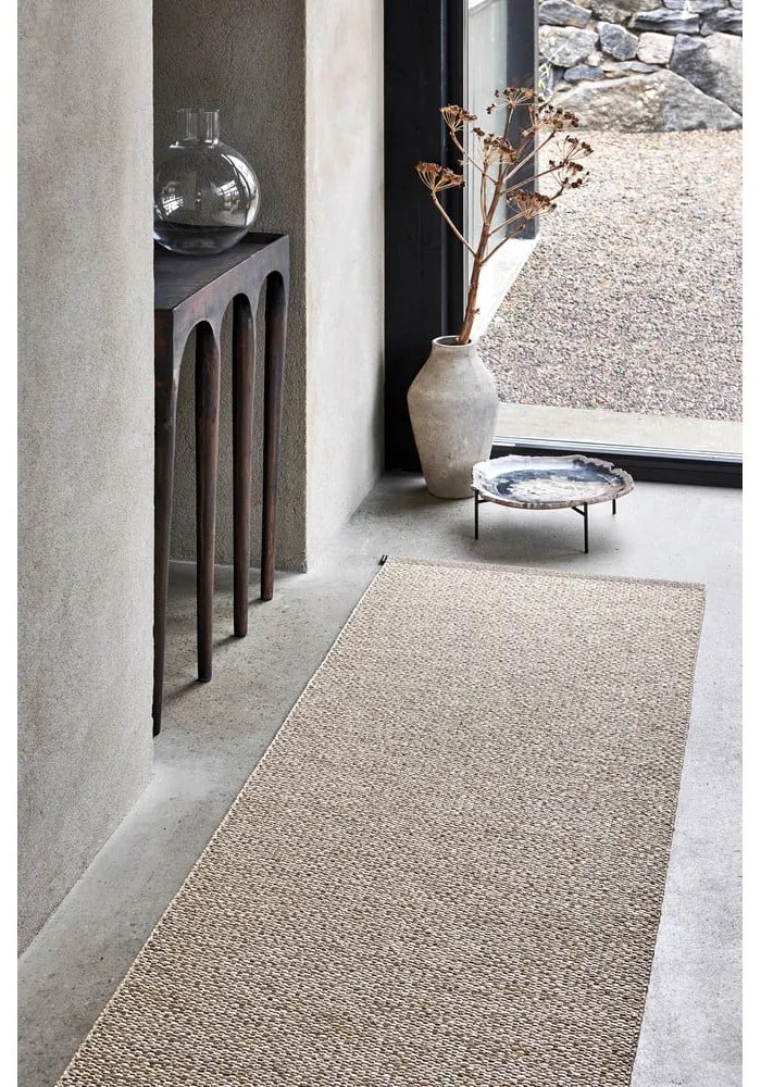 Krémový vnútorný a vonkajší behúň 70x200 cm Effi Mud – Pappelina