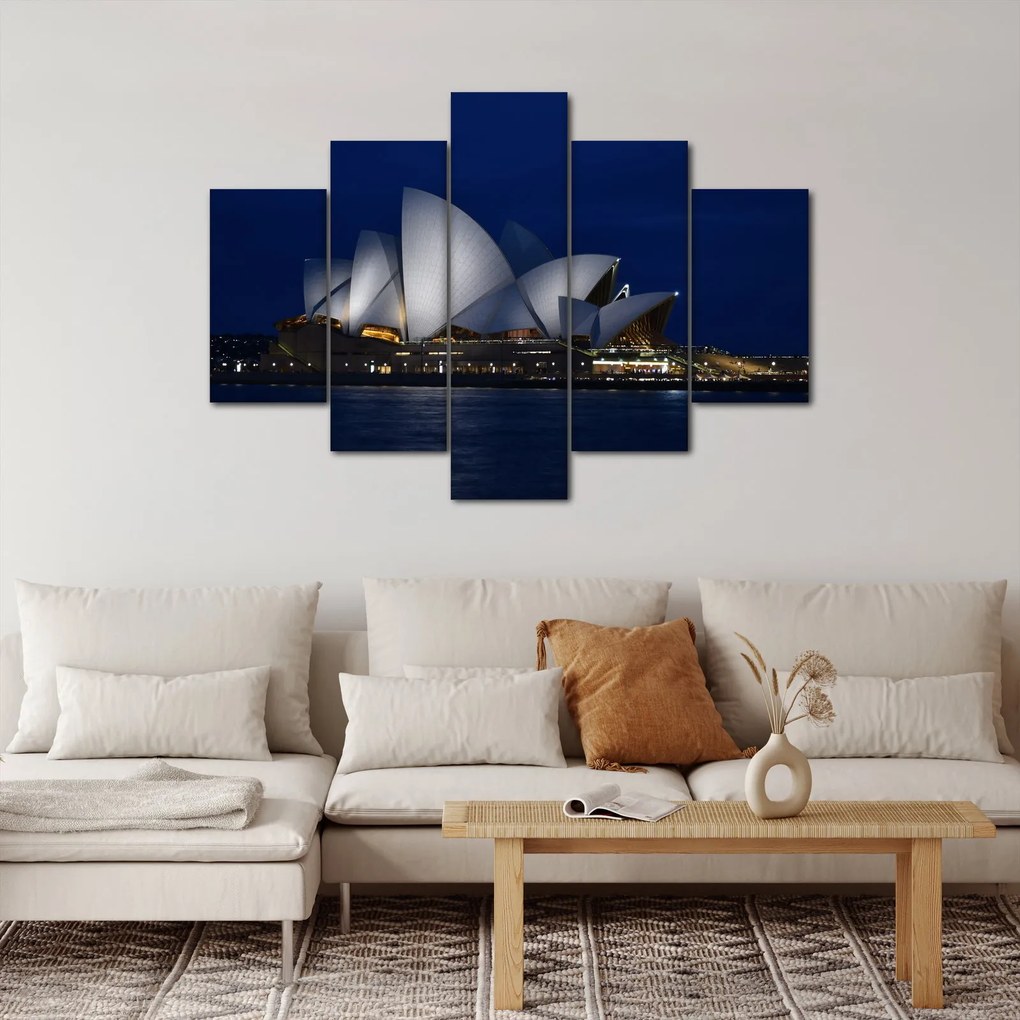 Obraz nočného Sydney (150x105 cm)
