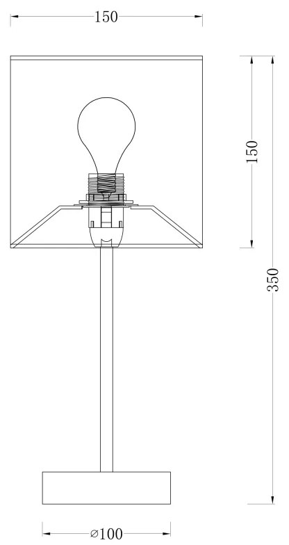 GLOBO AMY 15187T Stolová lampa