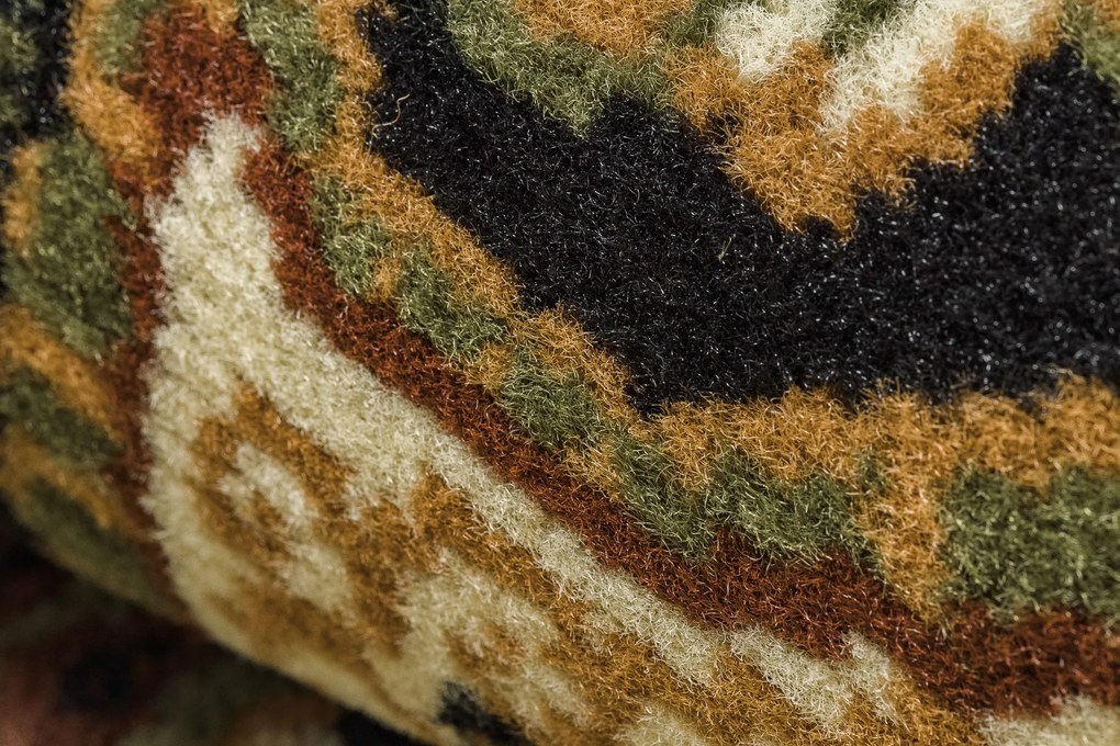 Koberec BCF Morad VIOSNA Ornament, olivovo zelený