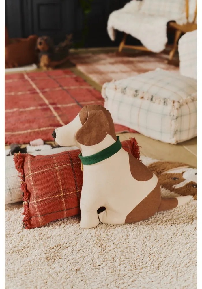 Bavlnený detský vankúšik 40x25 cm Mapple Red – Lorena Canals