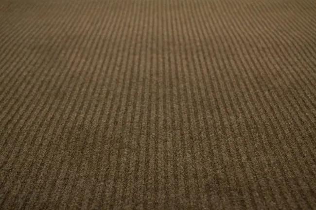 Metrážny koberec Duo 93 hnedý