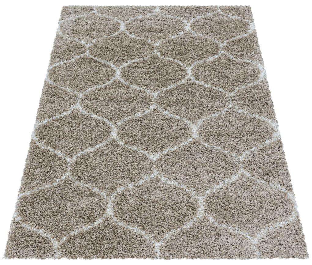 Ayyildiz Kusový koberec SALSA 3201, Béžová Rozmer koberca: 140 x 200 cm