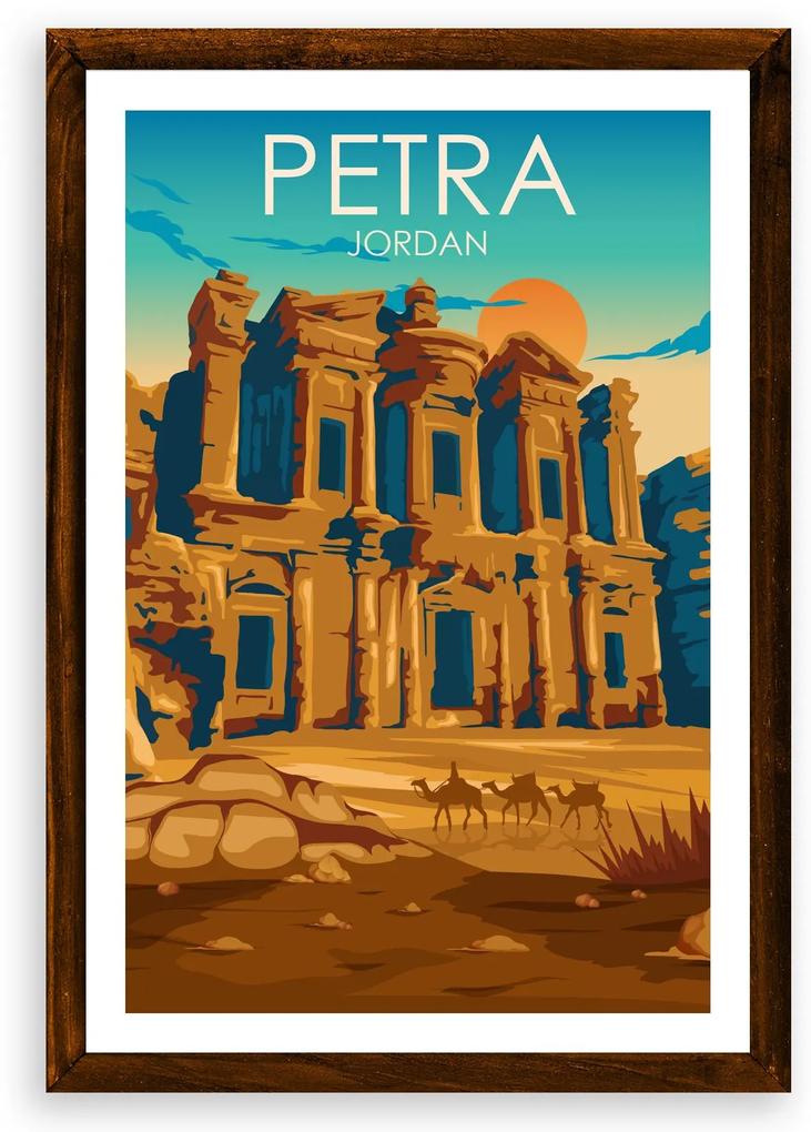 Poster Chrám Petra - Poster A3 bez rámu (27,9€)