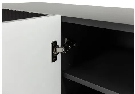 Tv stolík/skrinka Tilderi Grey 150, Farby: antracit