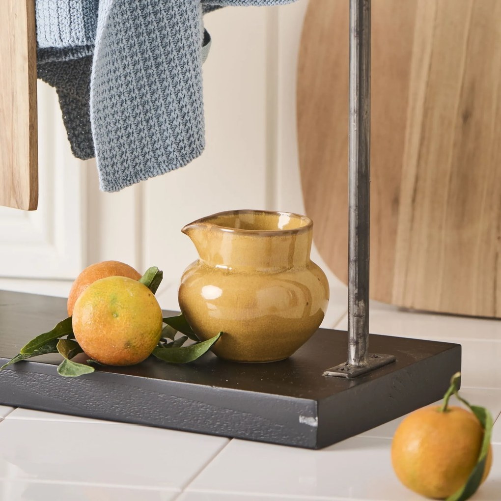 Ib Laursen Kameninový džbán na mlieko Ocean Mustard 300 ml