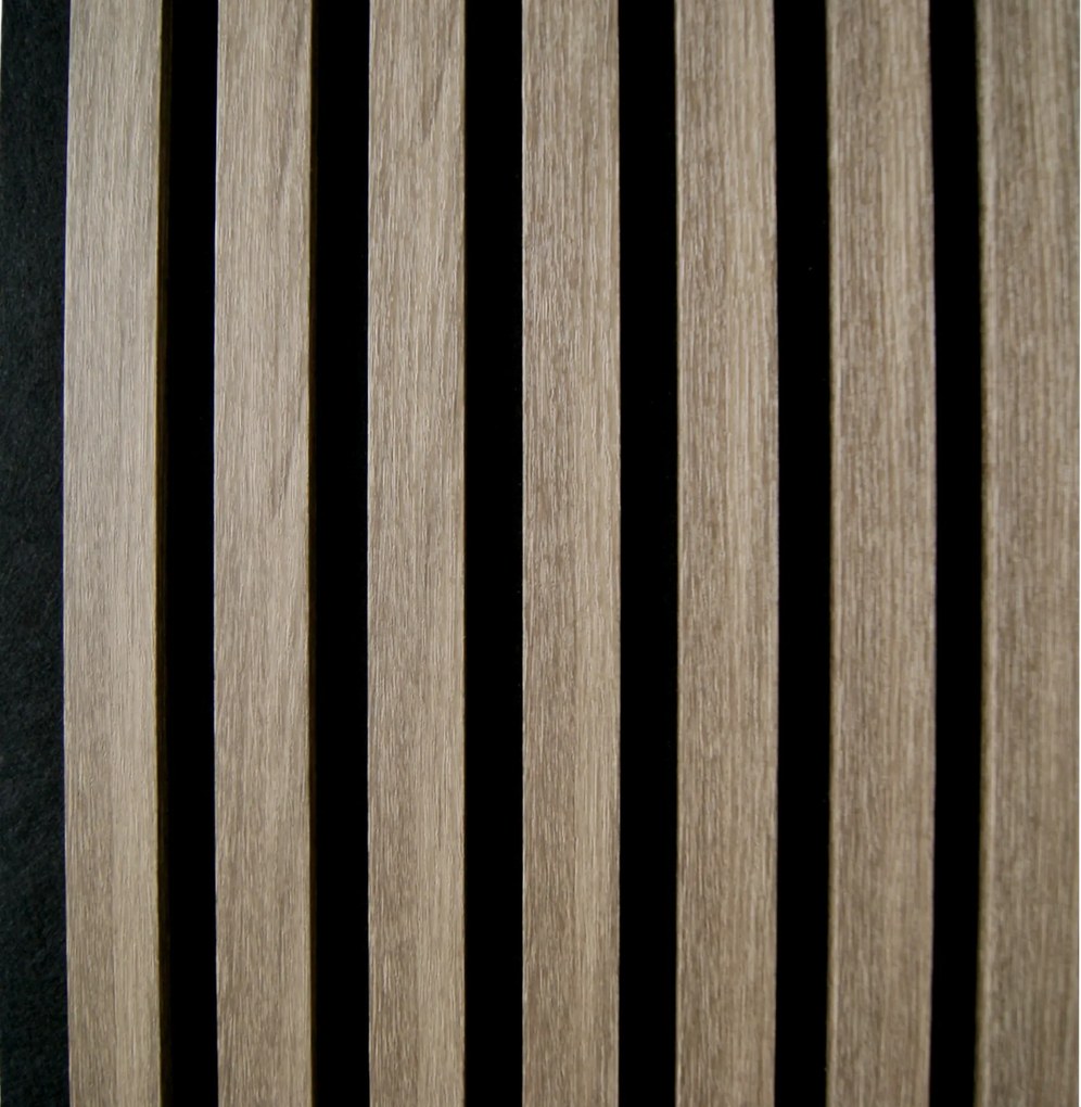 TRENDIE 3D Drevené lamely na stenu 275x30 cm - SANTALOVÉ DREVO