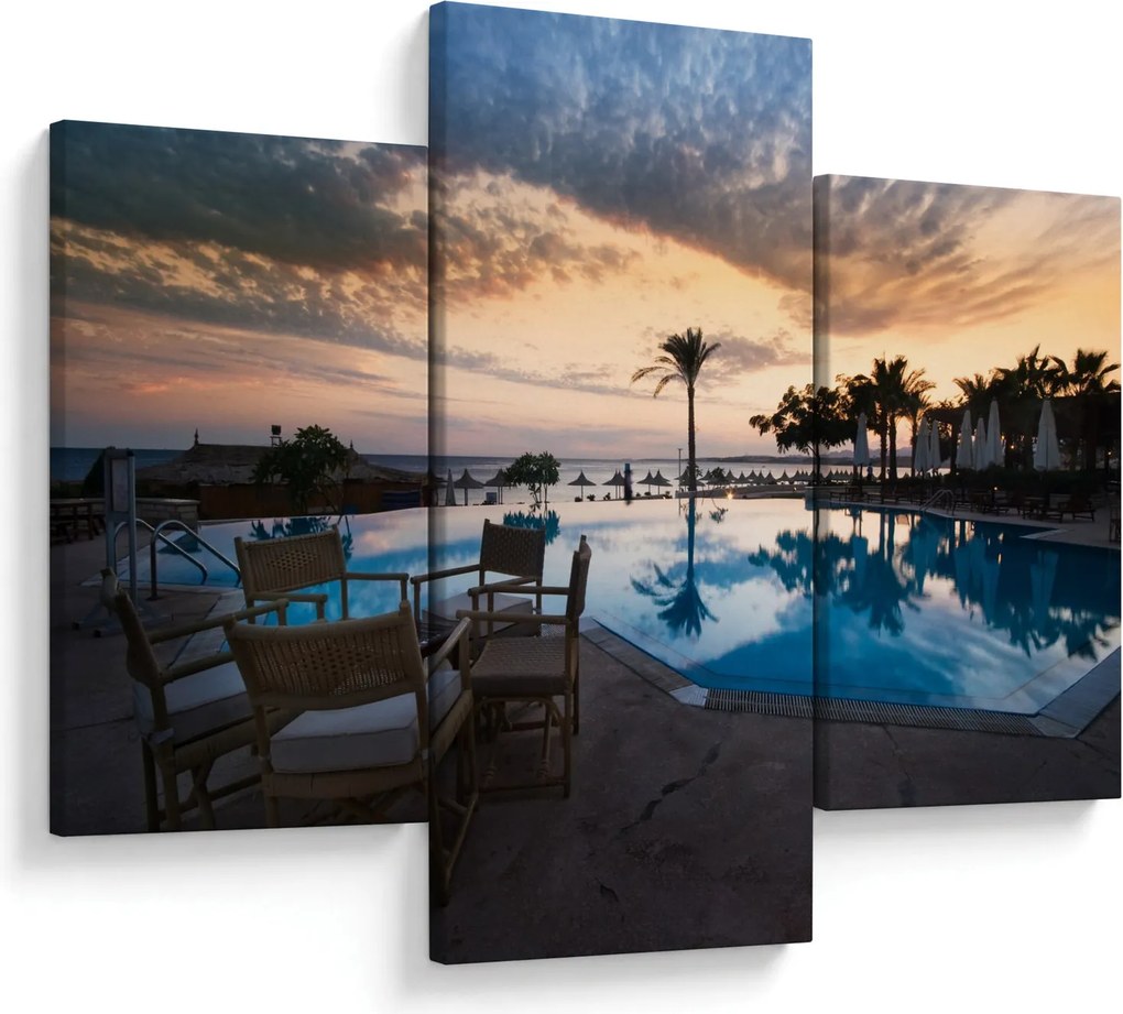 Obraz - Resort pri mori (90x60 cm)