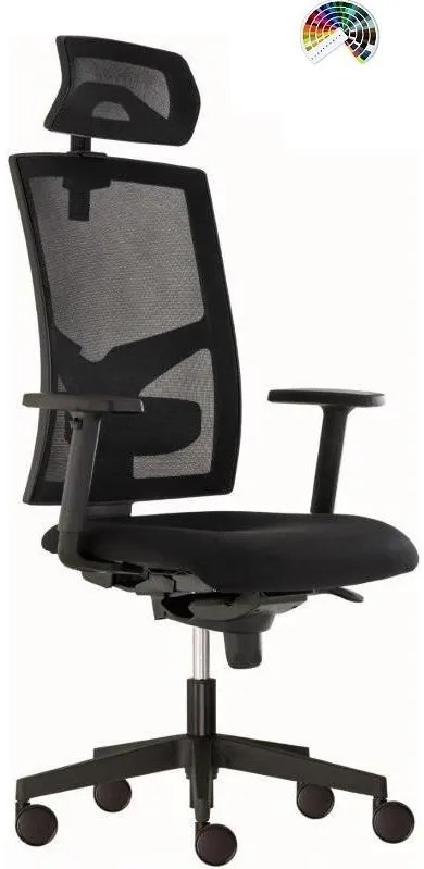 Kancelárska stolička GAME ŠÉF čalúnenie BONDAI, BOMBAY, FORTIS