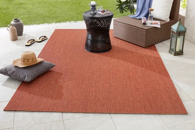 Koberec Hanse Home Meadow Match terrakota