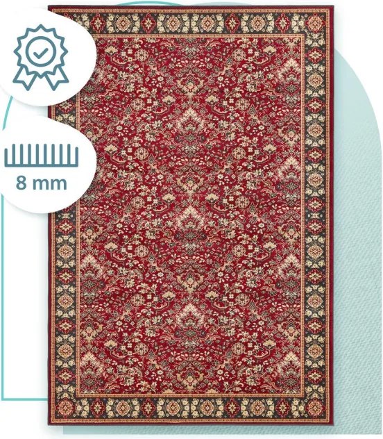 Koberec Agnella Standard Oktan bordový