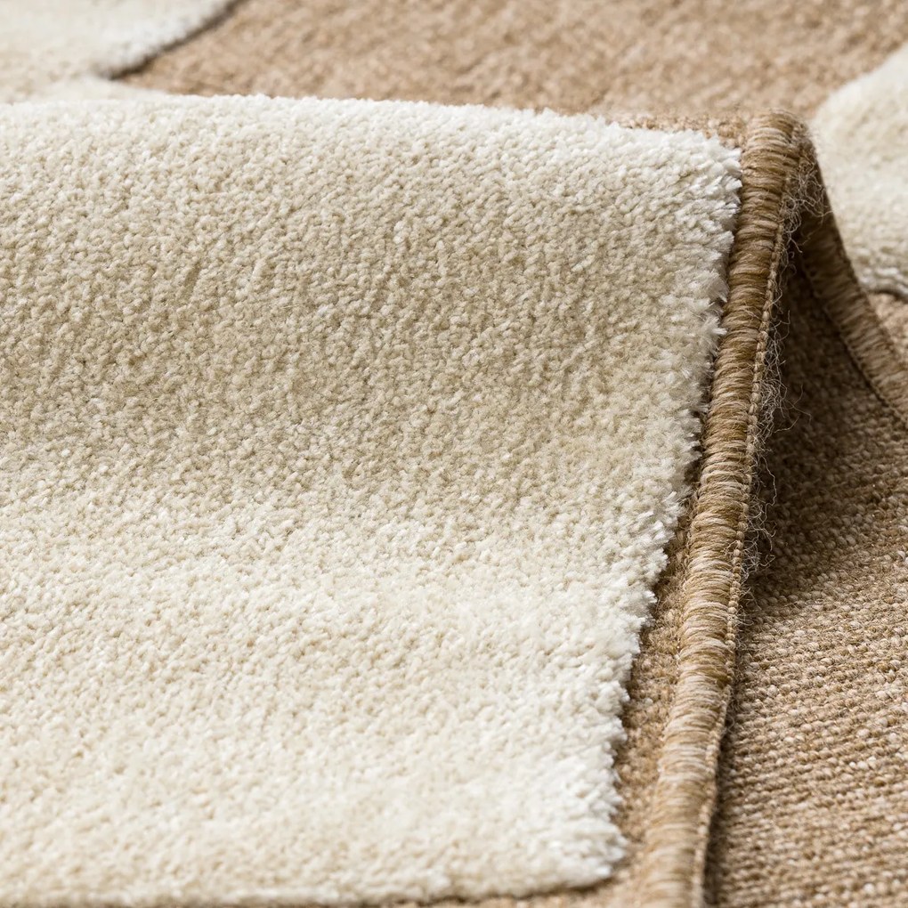 Kusový koberec Spark 0710A beige/cream, 140x190, béžová, chodba / predsieň, Dywany Łuszczów