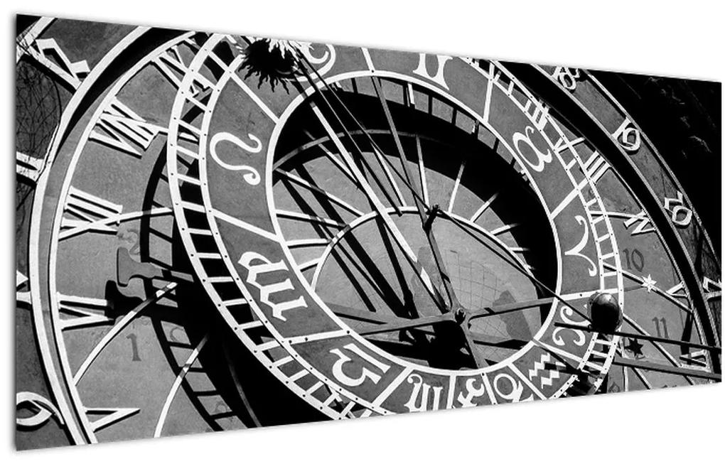 Obraz - Astronomické hodiny, Praha, Česká Republika (120x50 cm)