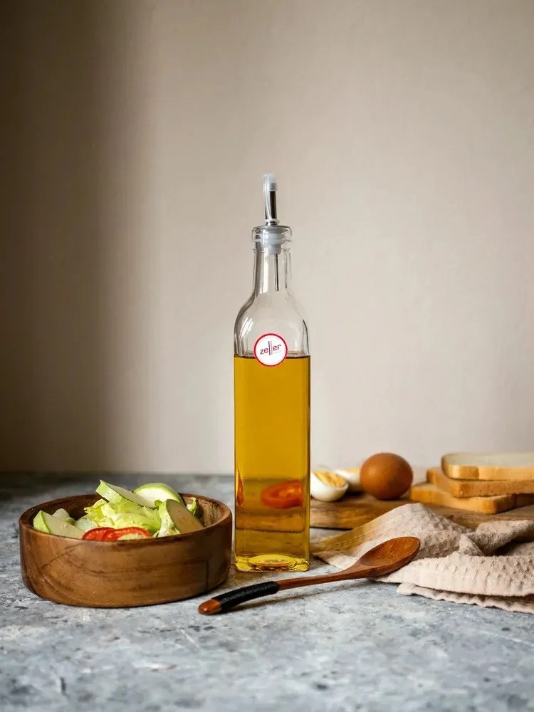 Zeller Present Fľaša na olej, ocot, s nálevkou - 270 ml, Zeller