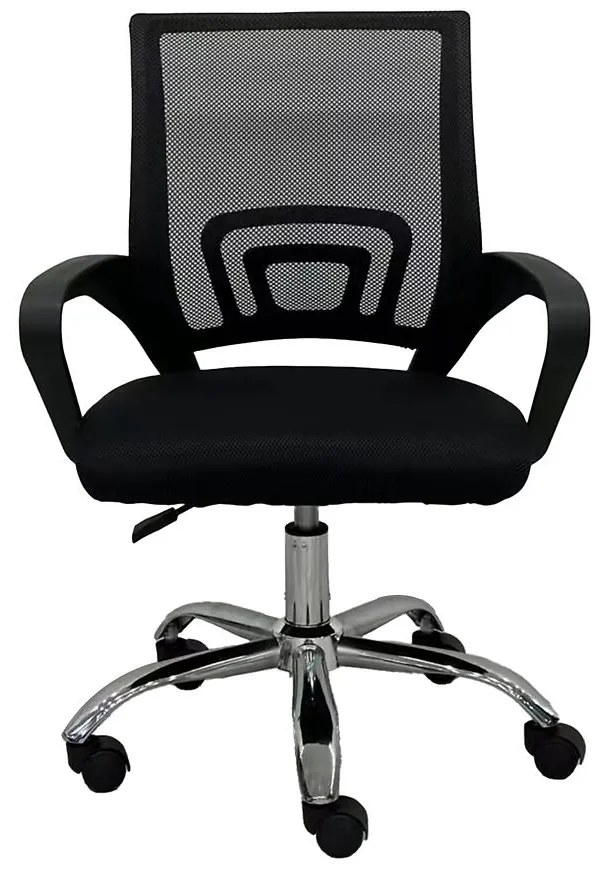 Kancelárske kreslo Cyrus C104 black/chrom