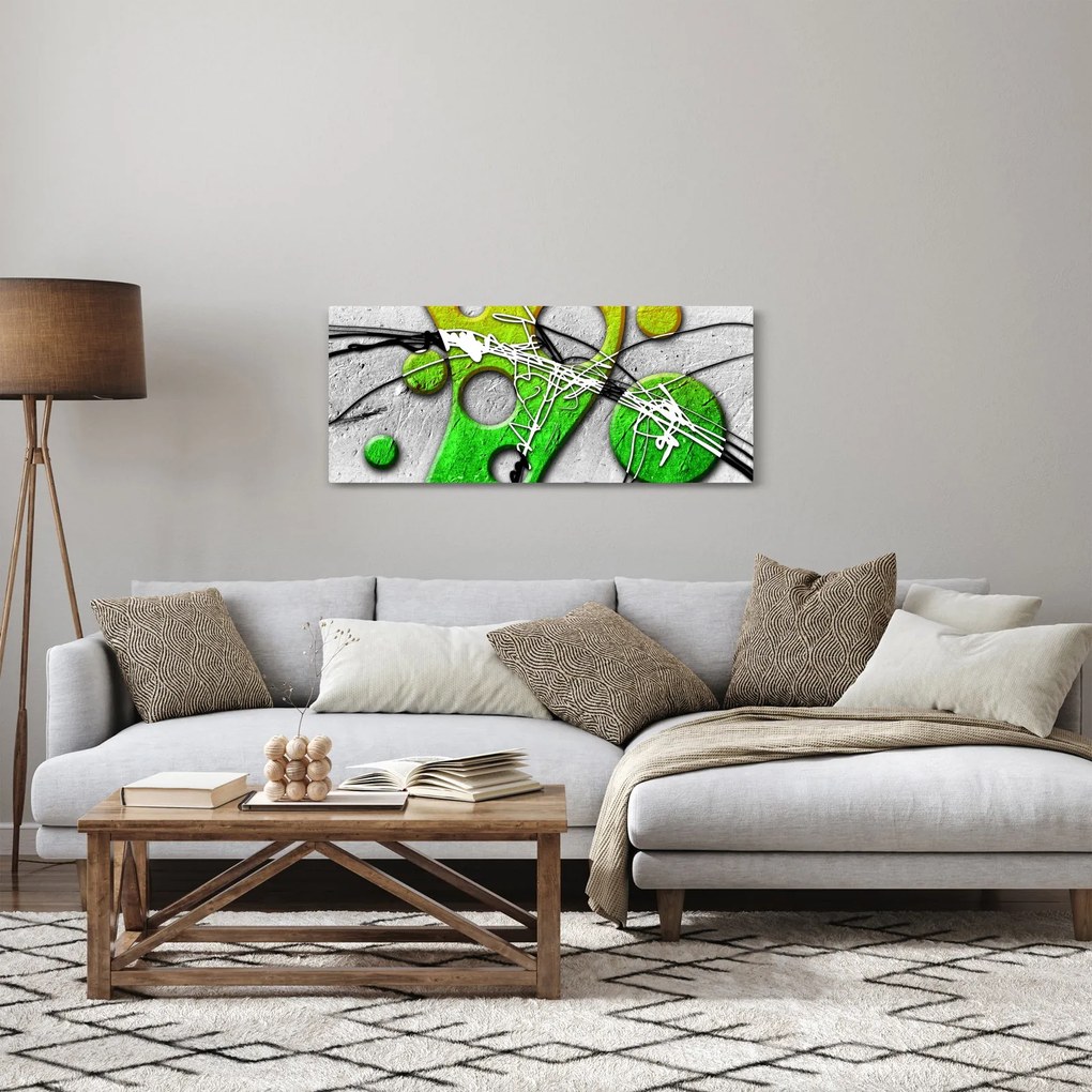 Abstraktný obraz (120x50 cm)
