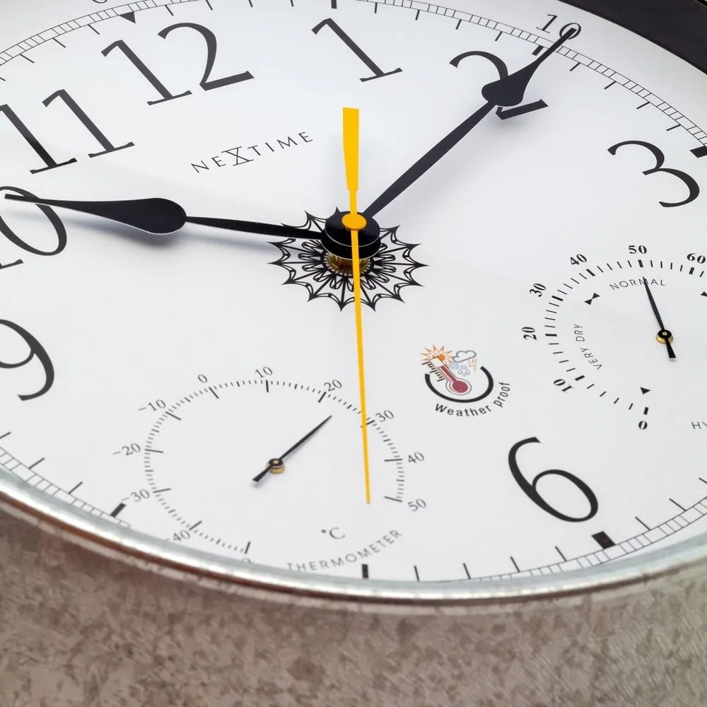 Exteriérové nástenné hodiny ø 40,5 cm Tulip – NeXtime