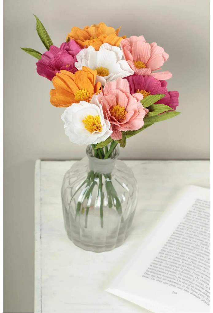 Kreatívna súprava – Kytica z krepového papiera