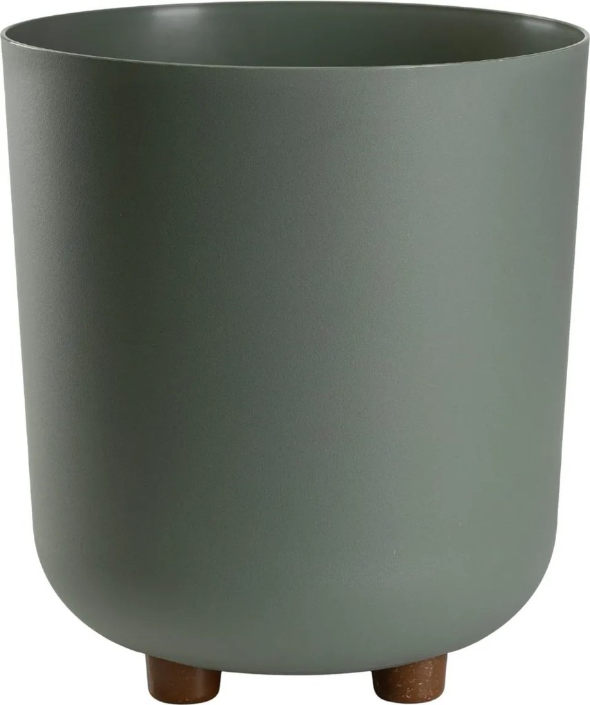 PLASTOVÝ KVETINÁČ TERRA 24X27,5 CM MÄTOVÁ