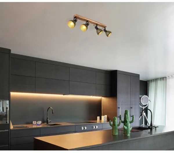 Globo 54660-4 - Bodové svietidlo LENNA 4xE27/40W/230V