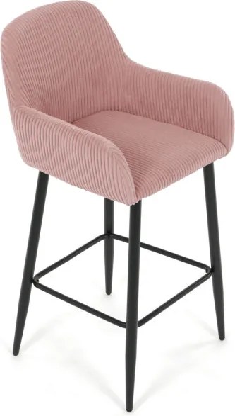 Barová stolička ružová AUB-V4009 PINK6