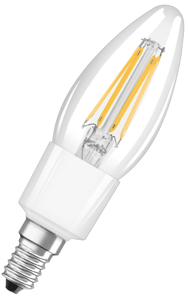 LEDVANCE Inteligentná LED žiarovka SMART+ BT, E14, B40, 4W, 470lm, 2700K, teplá biela