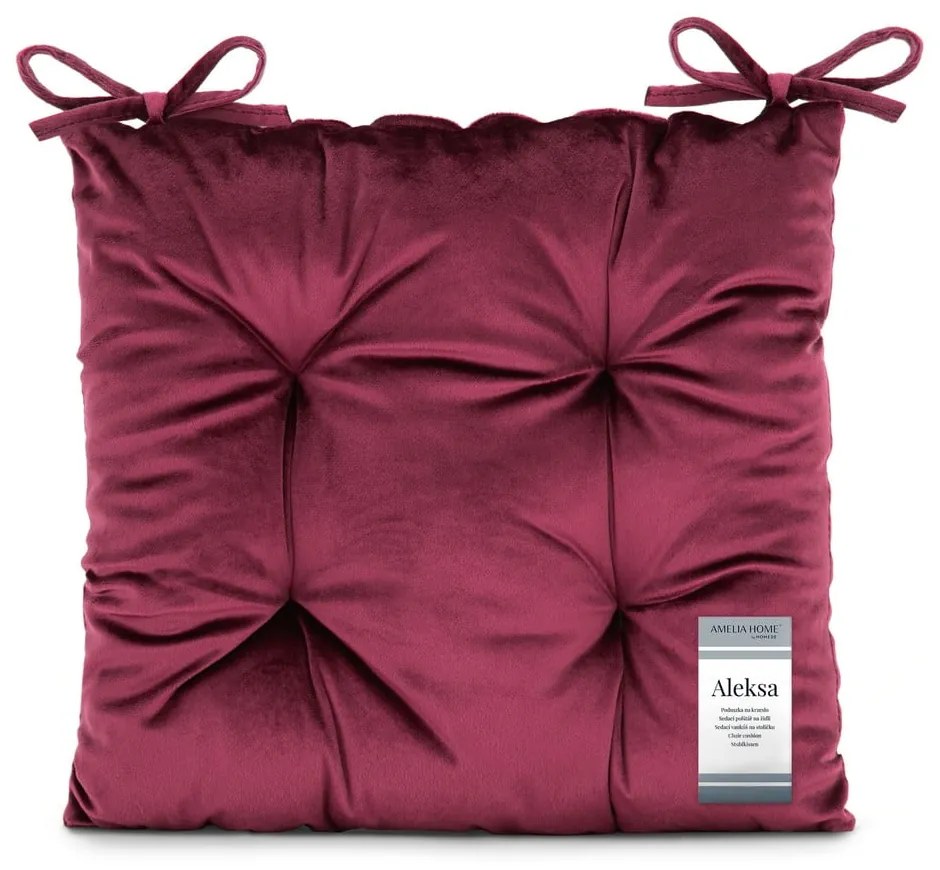 Zamatový sedák 40x40 cm Aleksa – Restilo