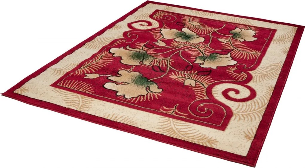 TA Koberec 4495A ČERVENÝ ATLAS PP Rozmer: 160x220 cm