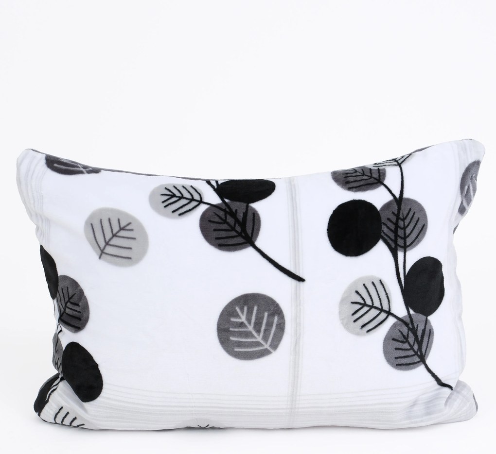 Obliečka na vankúš mikroplyš Exclusive 40 × 60 cm - Hasana sivá