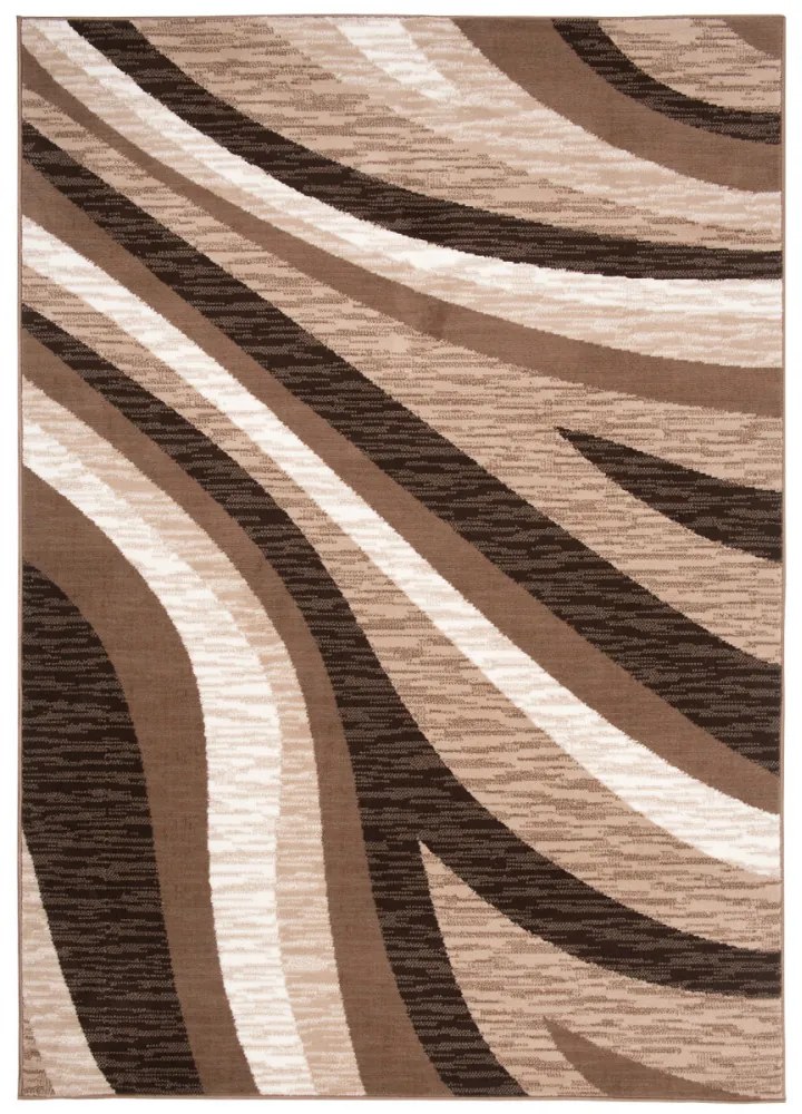 Kusový koberec PP Delon hnedý, Velikosti 140x190cm