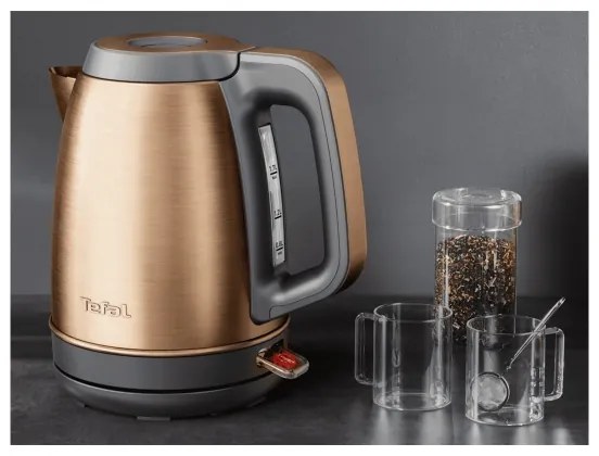Tefal - Rýchlovarná kanvica COPPERTINTO 1,7 l 2400W/230V